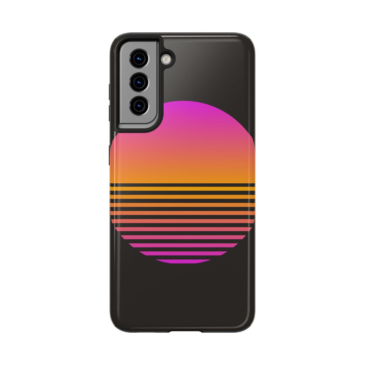 Sunset Grid Tough Phone Case