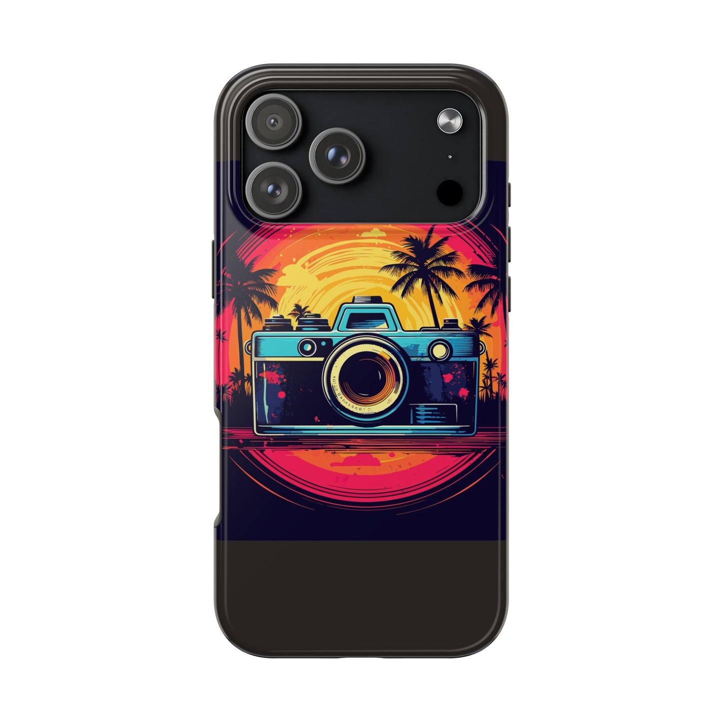 Retro Camera Sunset Tough Phone Case