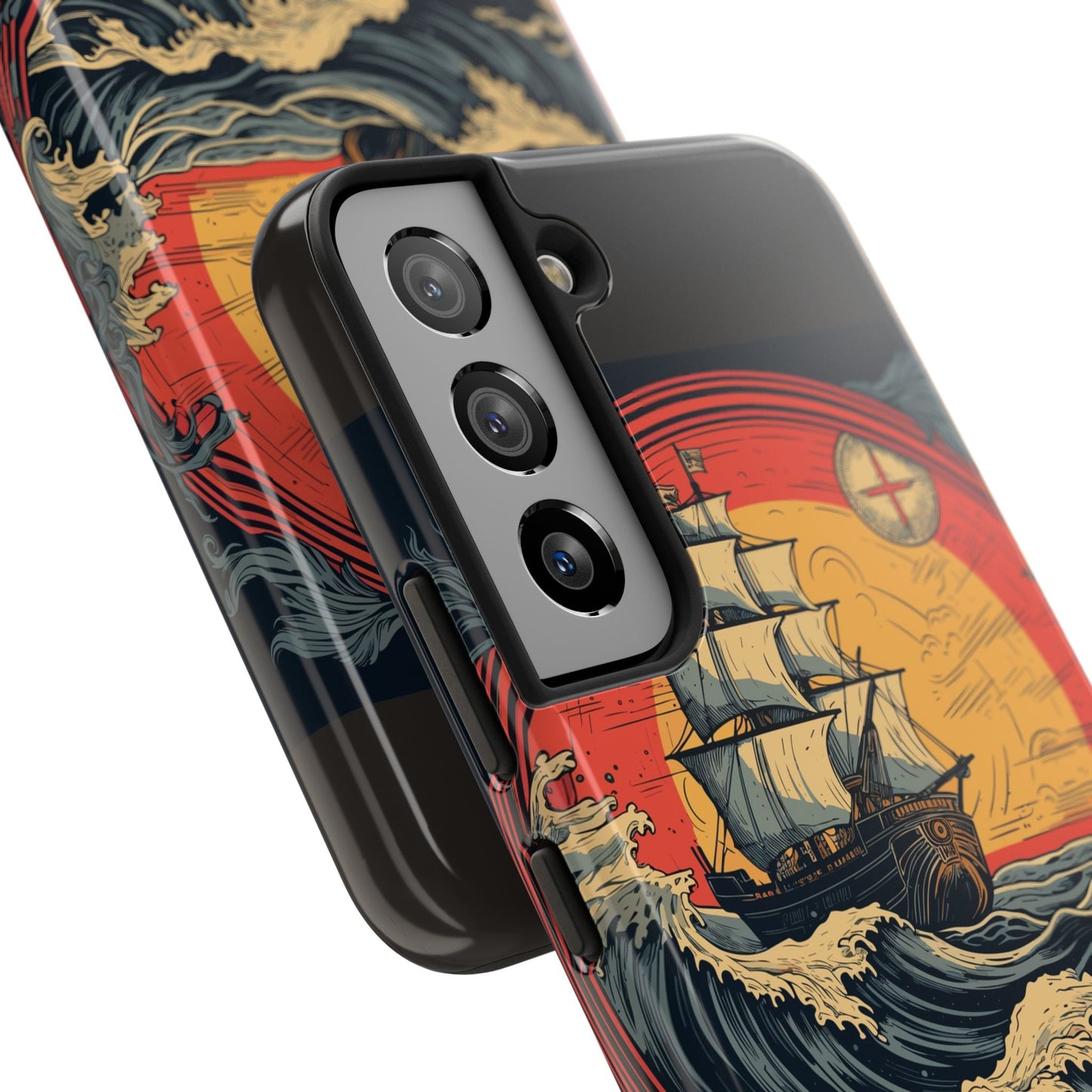 Tall Ship Storm Tough Phone Case
