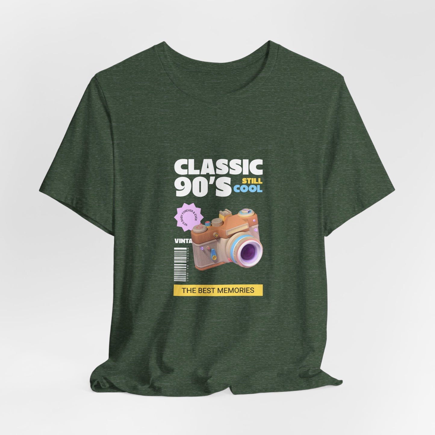 Classic 90's Still Cool Camera Tee