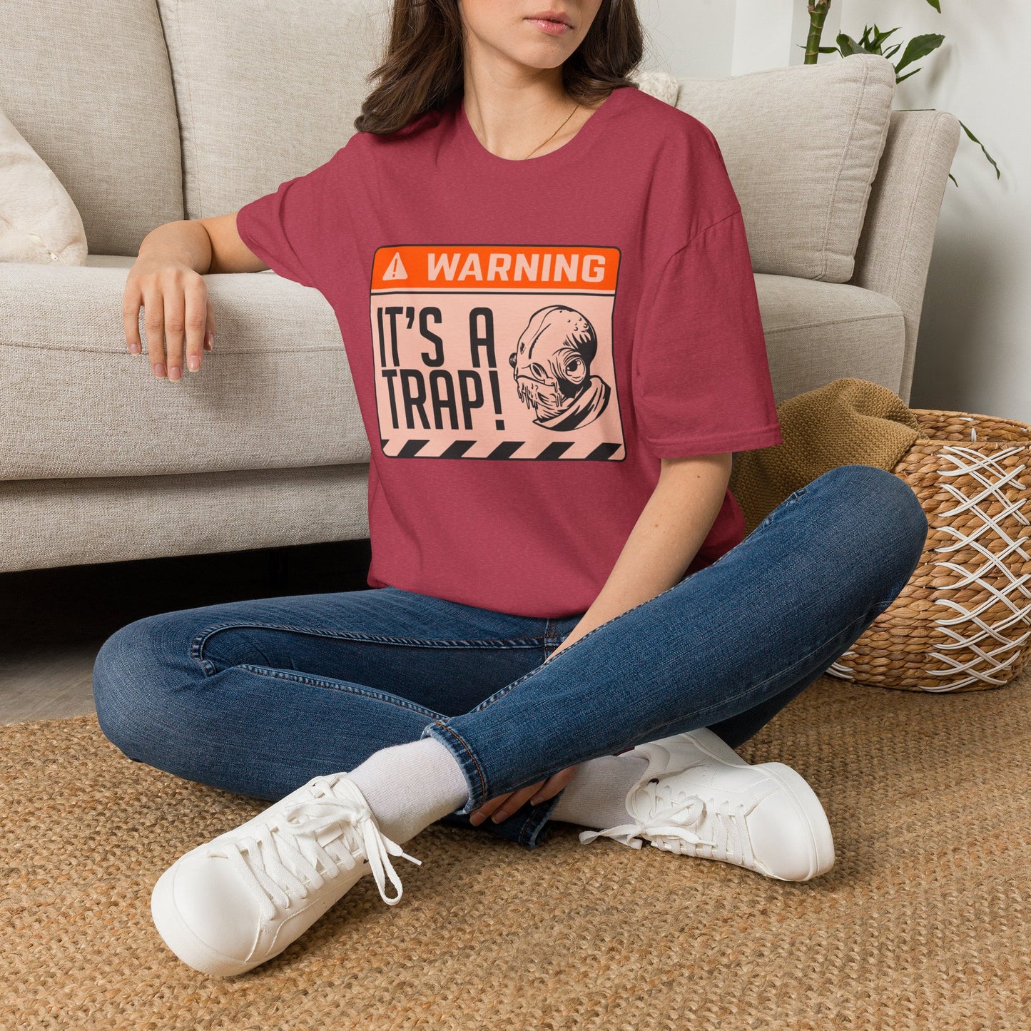 Warning: It’s A Trap! Retro Sci-Fi Tee