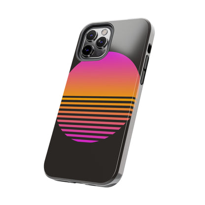 Sunset Grid Tough Phone Case