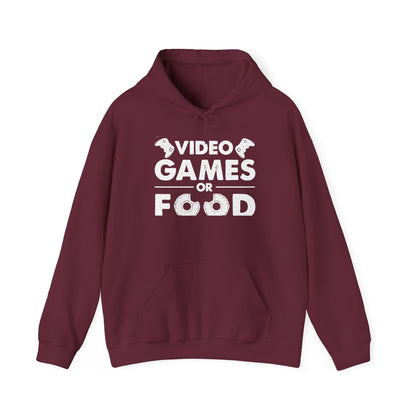 Anime, Video Games, or Food Hoodie