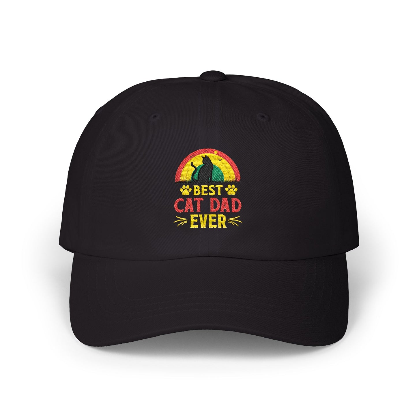 Best Cat Dad Ever Dad Cap