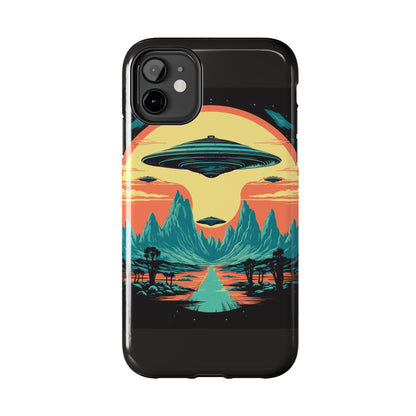 UFO Fleet Tough Phone Case