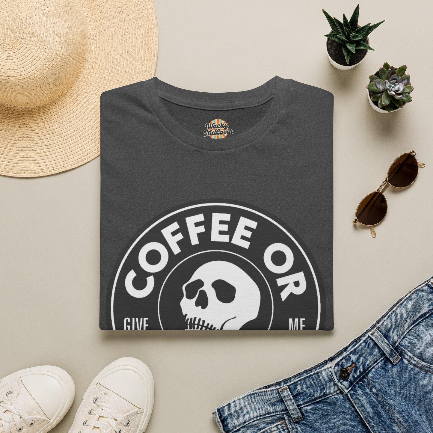 Coffee Or Give Me Death Tee
