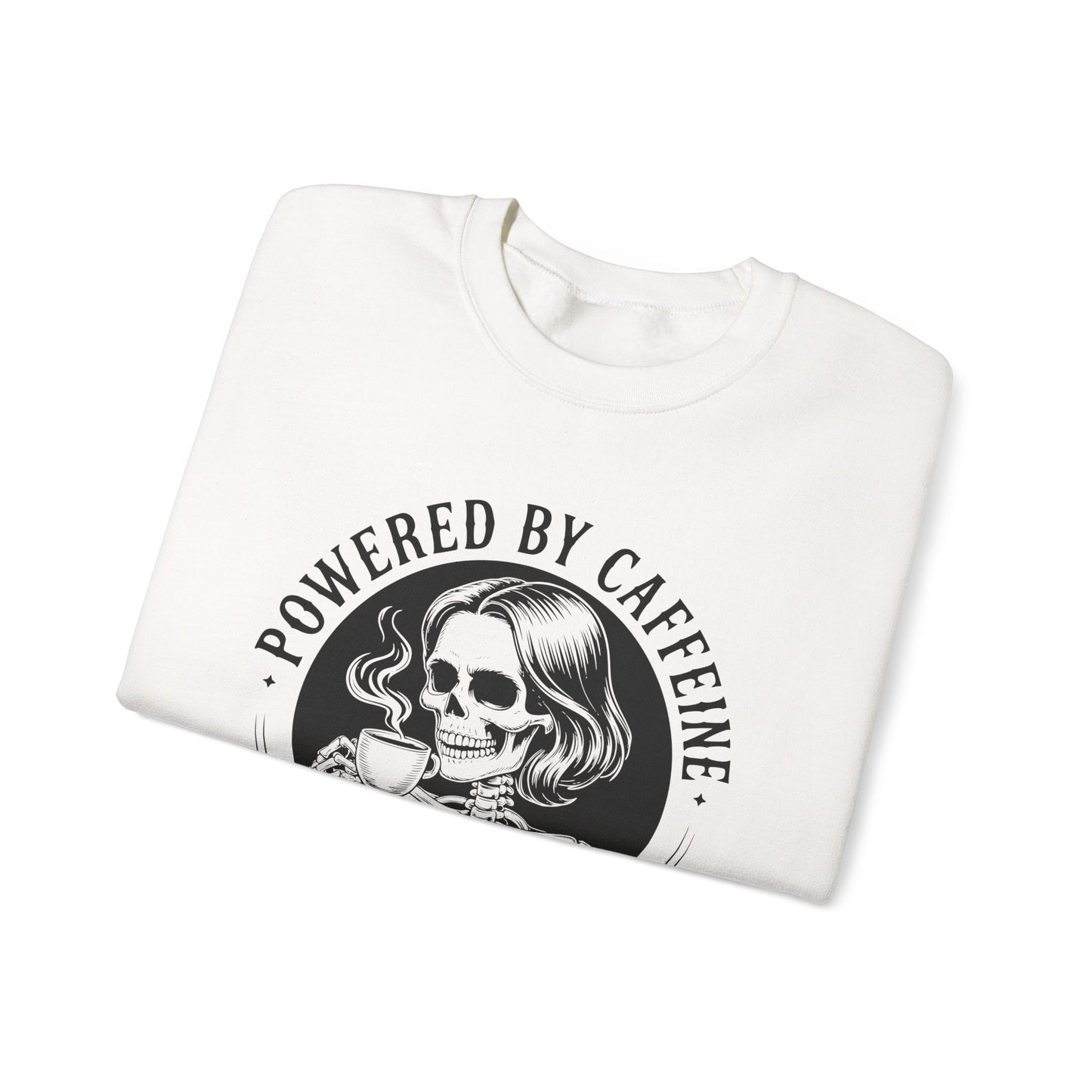 Powered by Caffeine and Chaos Sweatshirt