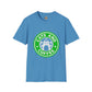 Cats And Coffee Retro Café Tee