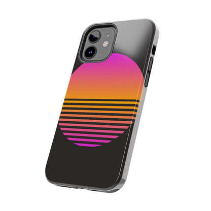 Sunset Grid Tough Phone Case