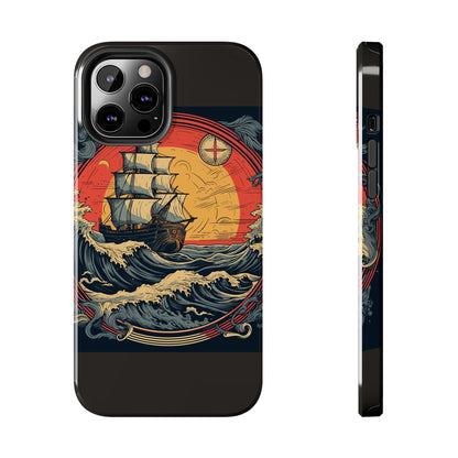 Tall Ship Storm Tough Phone Case
