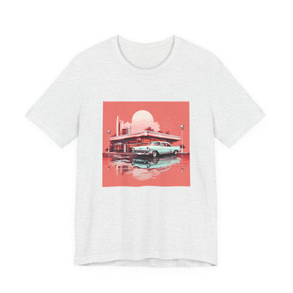 Chrome & Neon Diner Tee