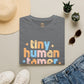 Tiny Human Tamer Retro Parenting Tee