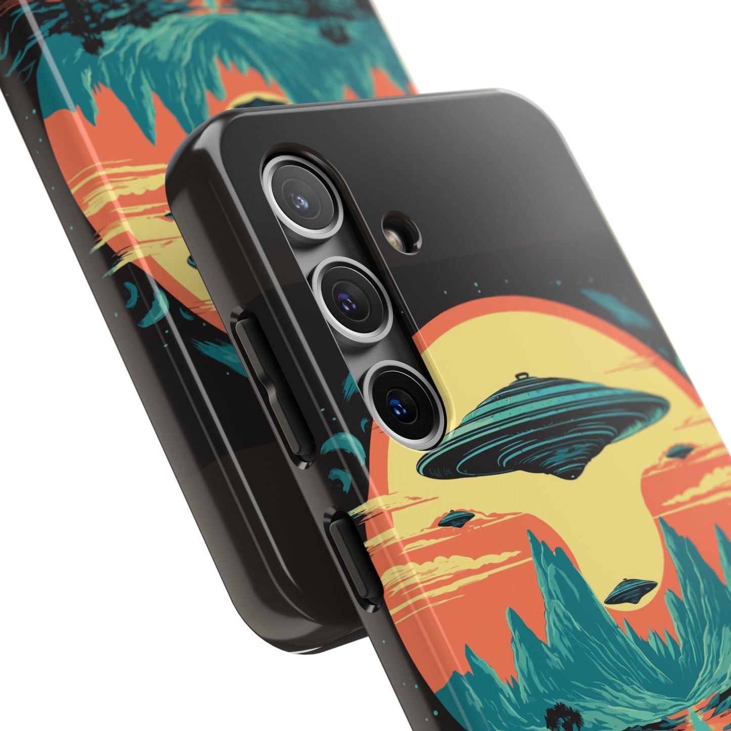 UFO Fleet Tough Phone Case