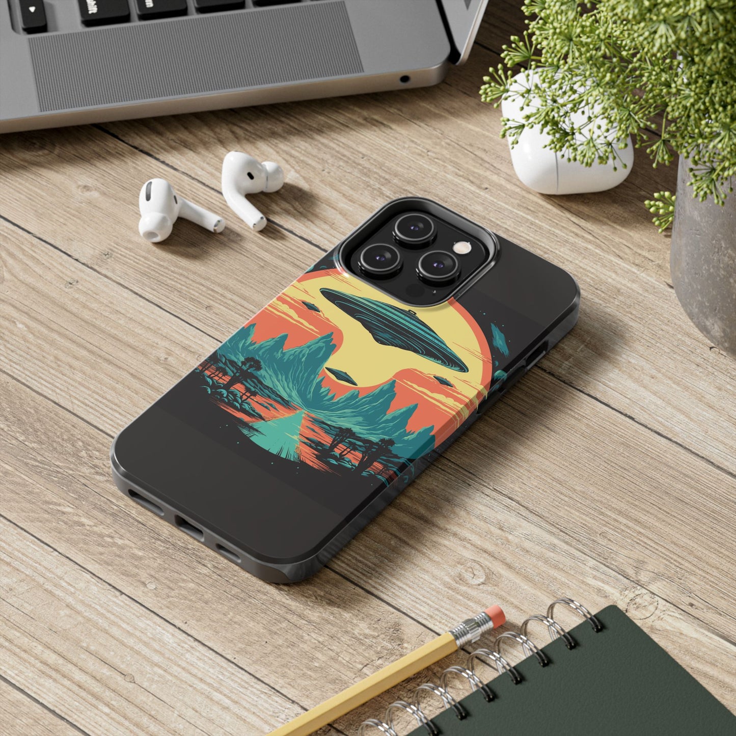 UFO Fleet Tough Phone Case