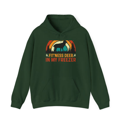 Fit'ness Deer In My Freezer Hoodie