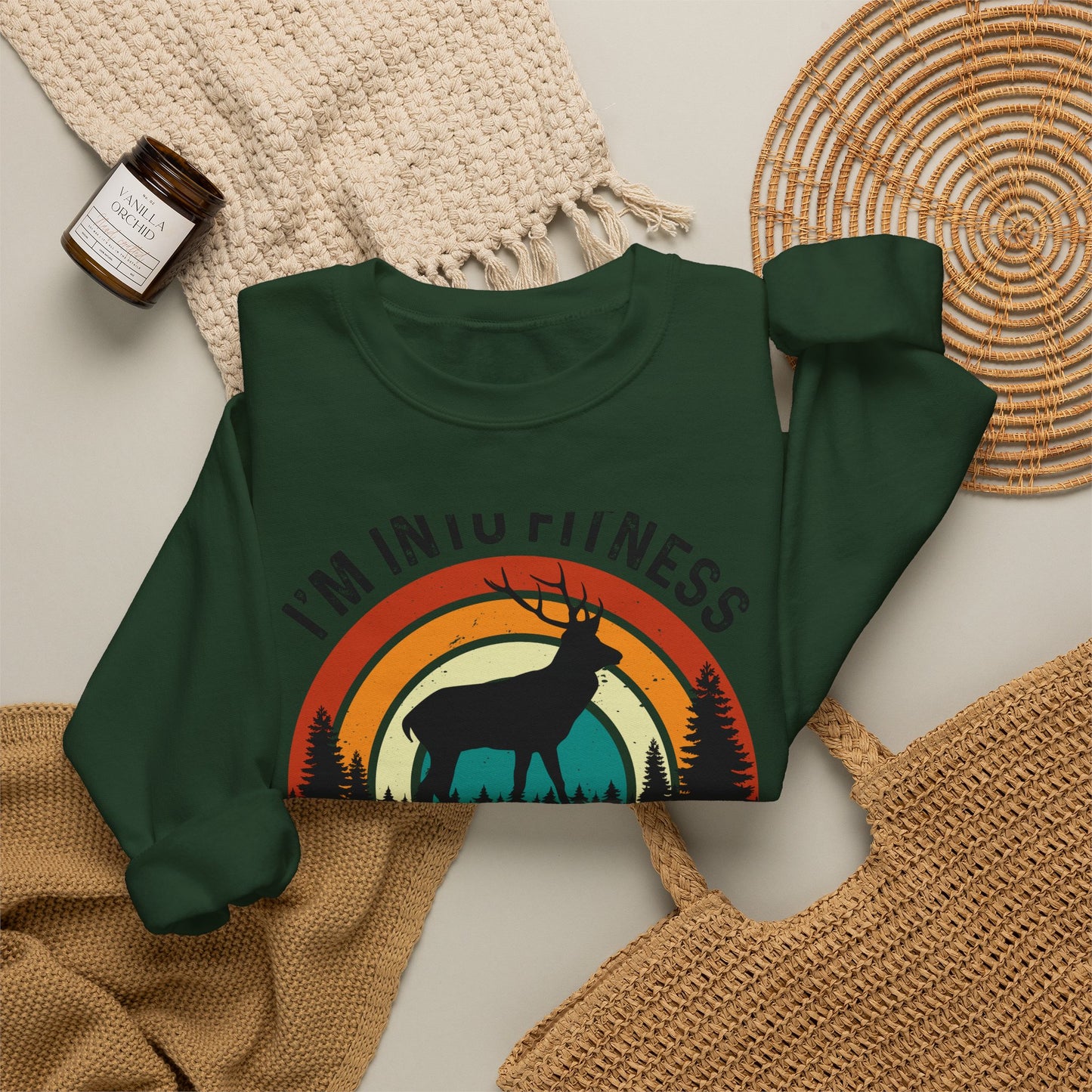 Fit'ness Deer In My Freezer Sweatshirt