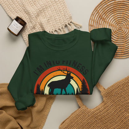 Fit'ness Deer In My Freezer Sweatshirt