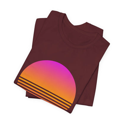 Sunset Grid Tee