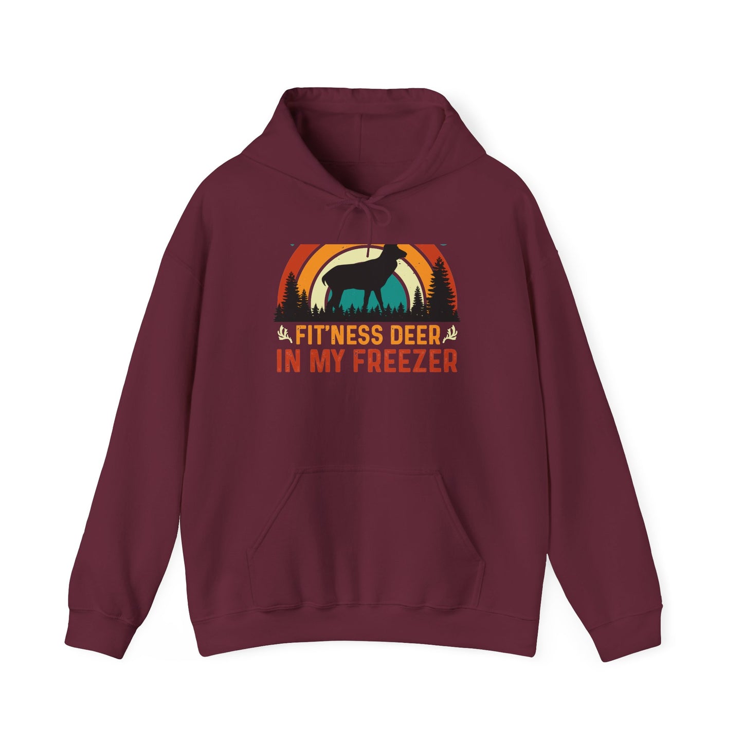 Fit'ness Deer In My Freezer Hoodie