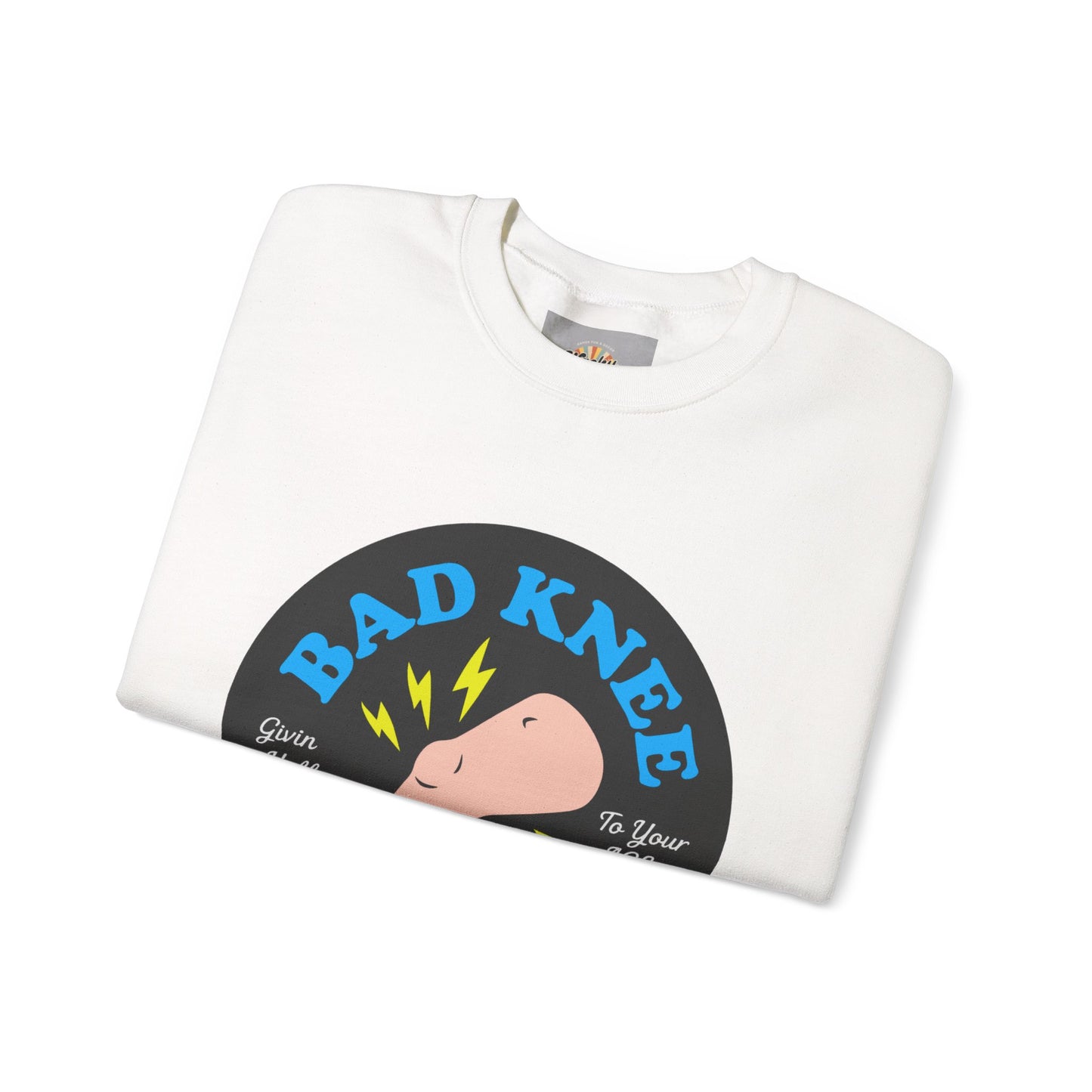 Bad Knee Club sweatshirt | Funny knee pain graphic crewneck