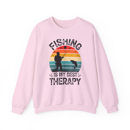 Fishing Is My Best Therapy Sweatshirt