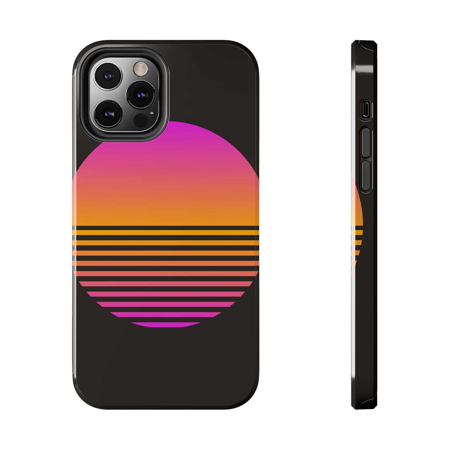 Sunset Grid Tough Phone Case