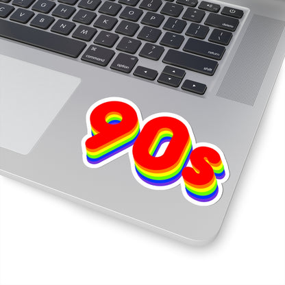 90's Rainbow Sticker