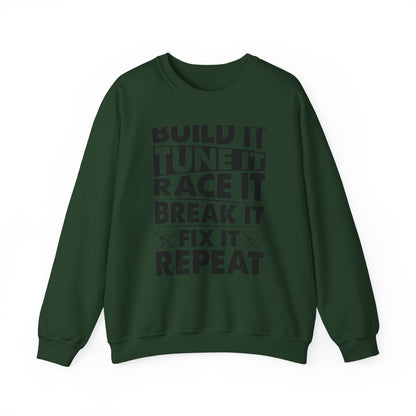 Build It Tune It Race It Sweatshirt