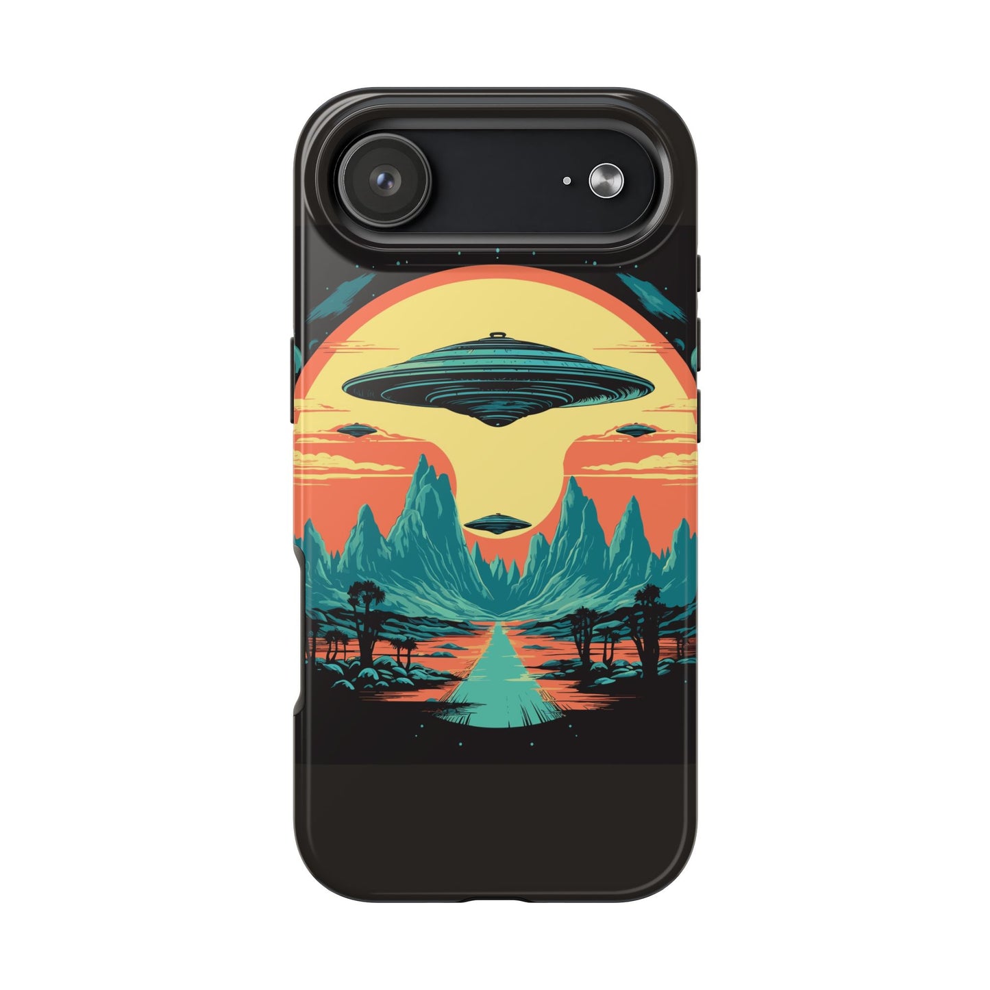 UFO Fleet Tough Phone Case