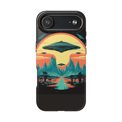 UFO Fleet Tough Phone Case