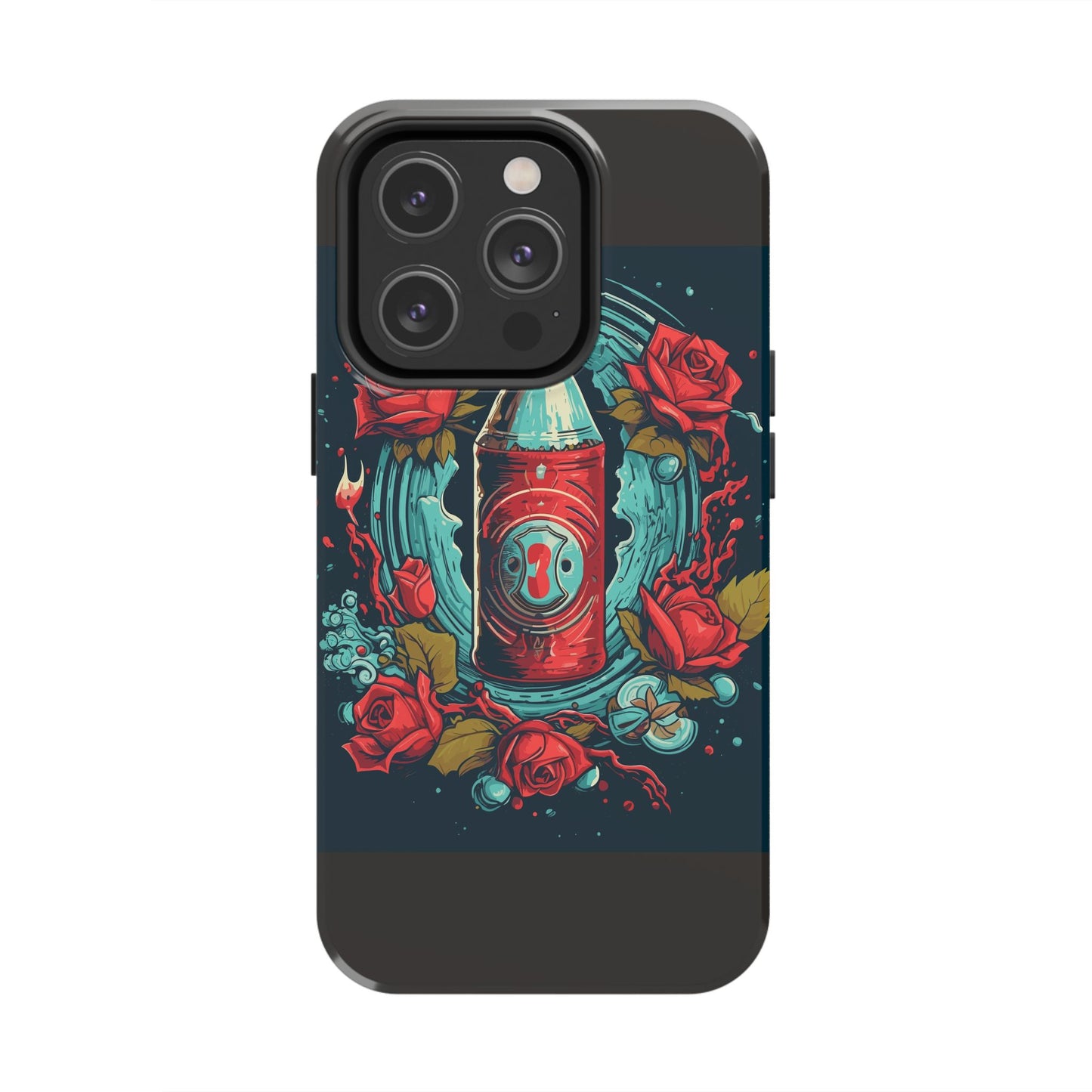 Soda & Roses Tough Phone Case