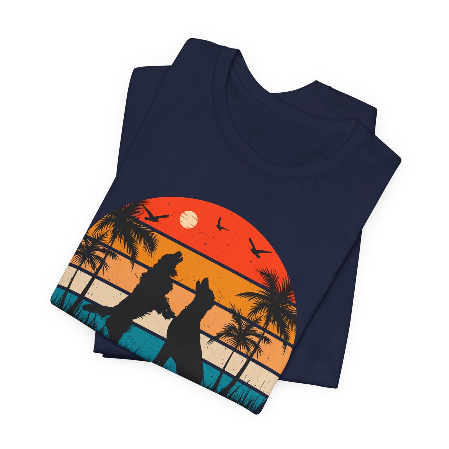 Dogs Are Better Than People Beach Sunset Tee