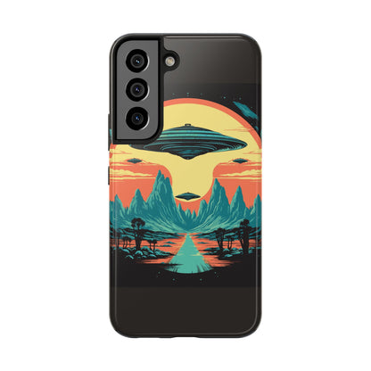 UFO Fleet Tough Phone Case