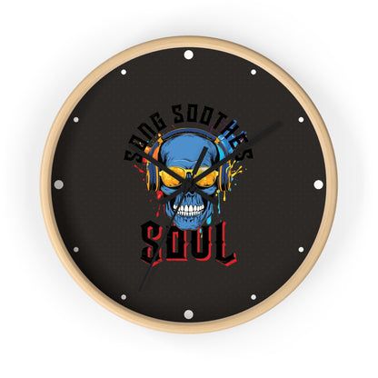 Song Soothes the Soul Wall Clock