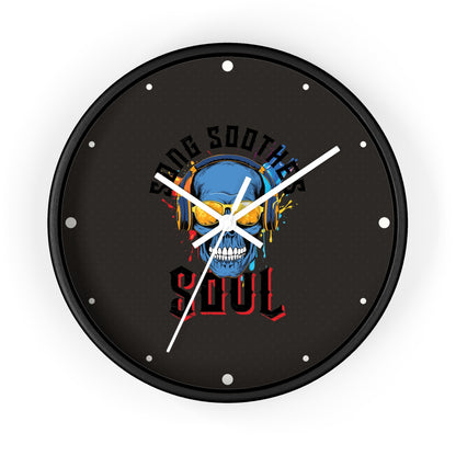 Song Soothes the Soul Wall Clock