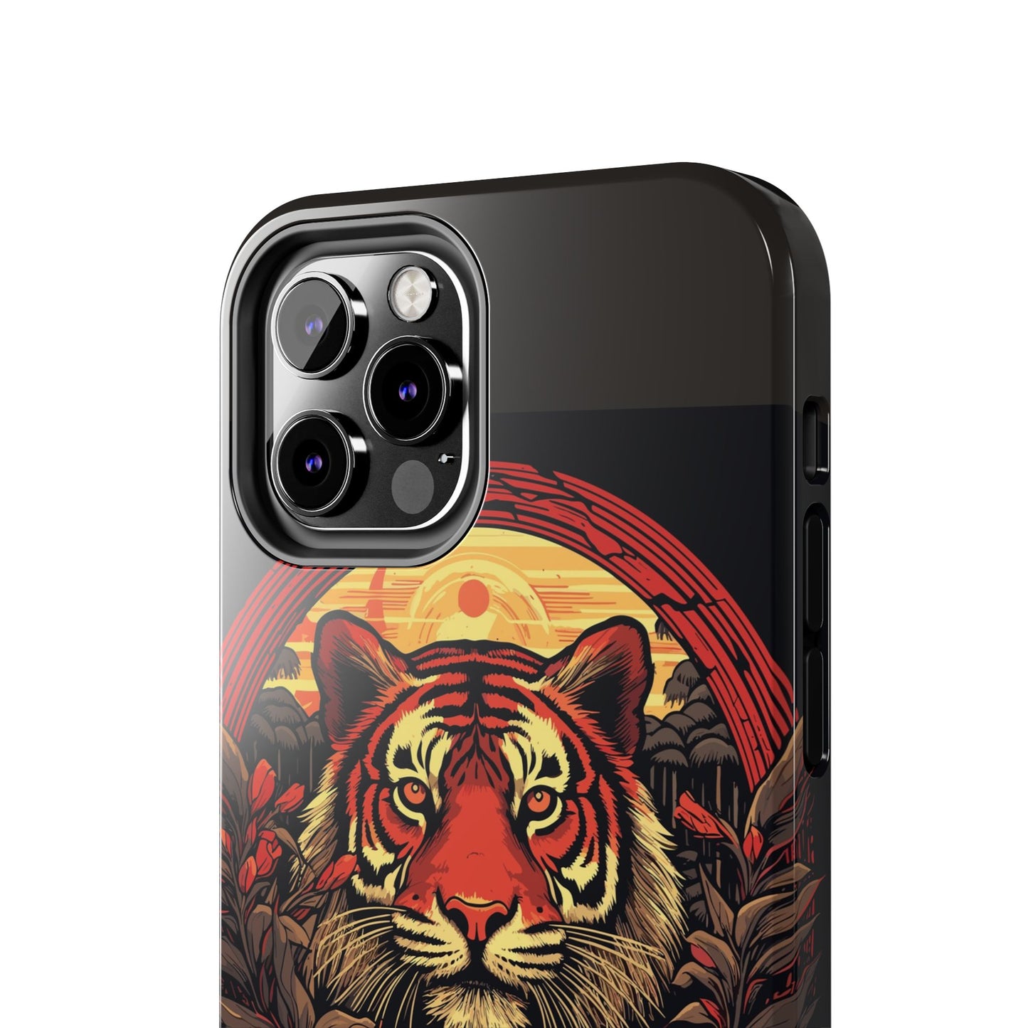 Tiger Wreath Tough Phone Case