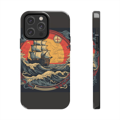 Tall Ship Storm Tough Phone Case