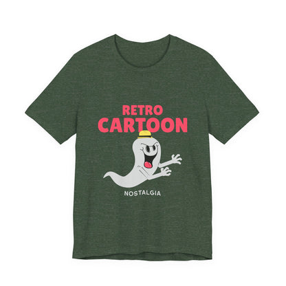 Retro Cartoon Ghost Nostalgia Tee