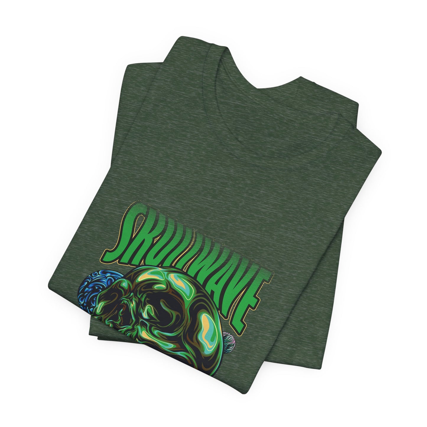 Skullwave Melting Skull Streetwear Tee