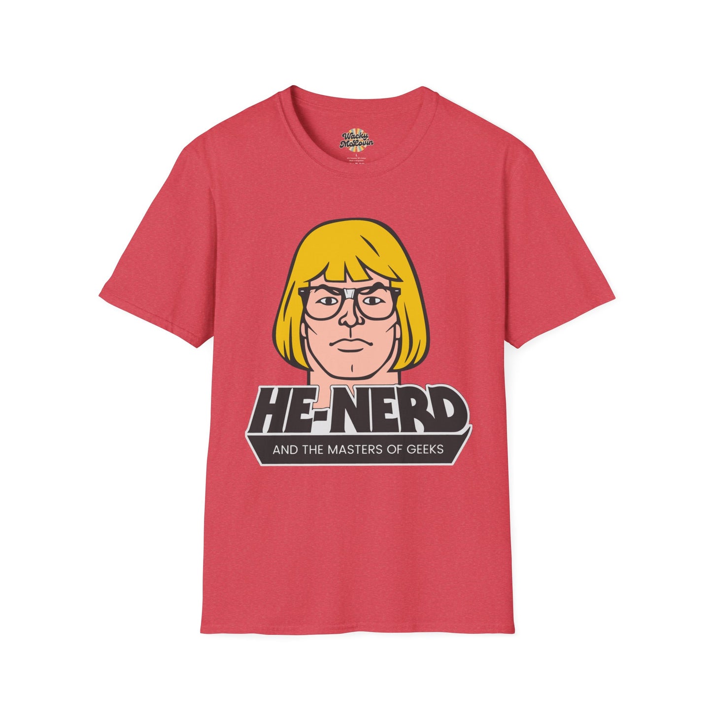 He-Nerd and the Masters of Geeks Tee