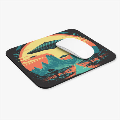 UFO Fleet Mouse Pad