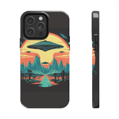 UFO Fleet Tough Phone Case