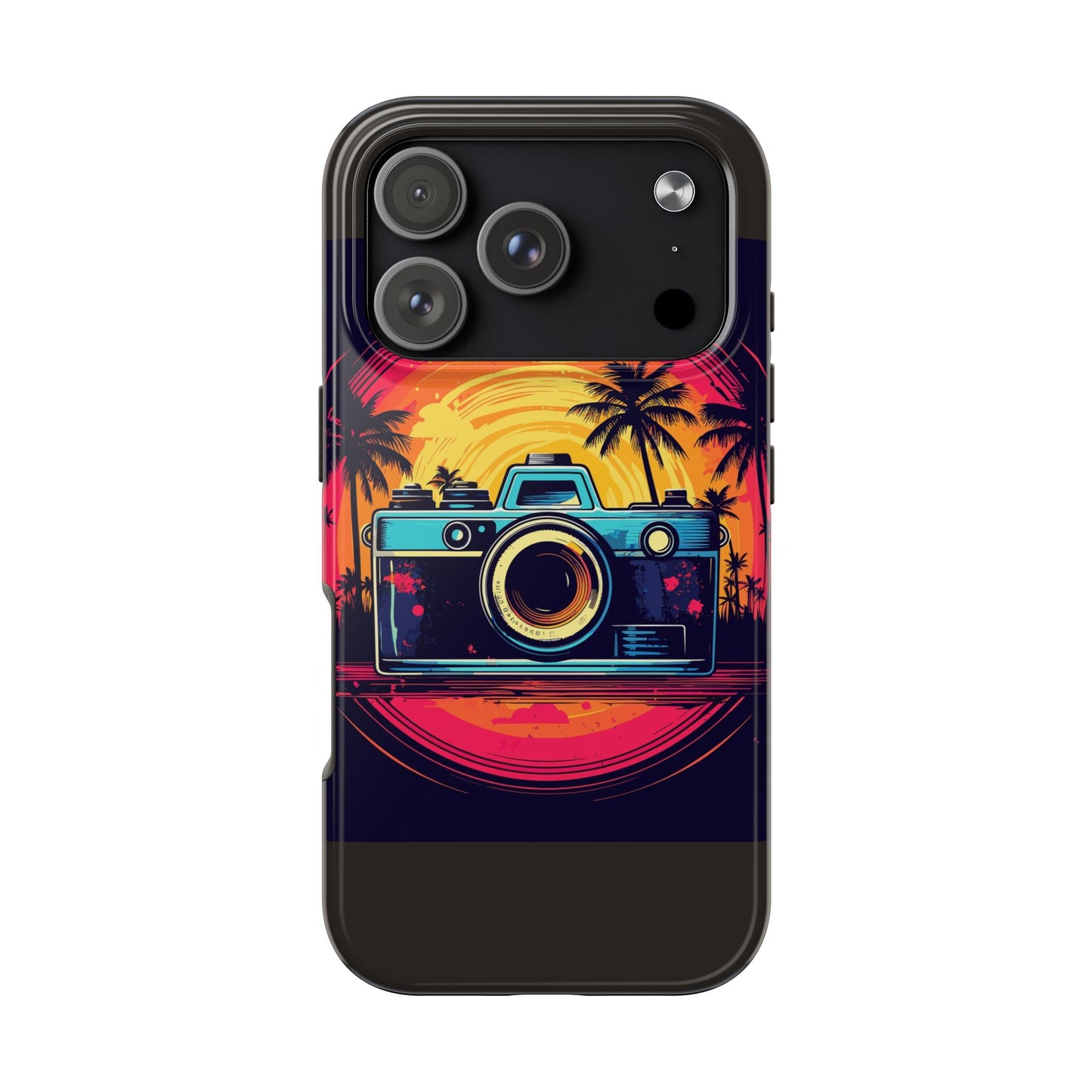 Retro Camera Sunset Tough Phone Case