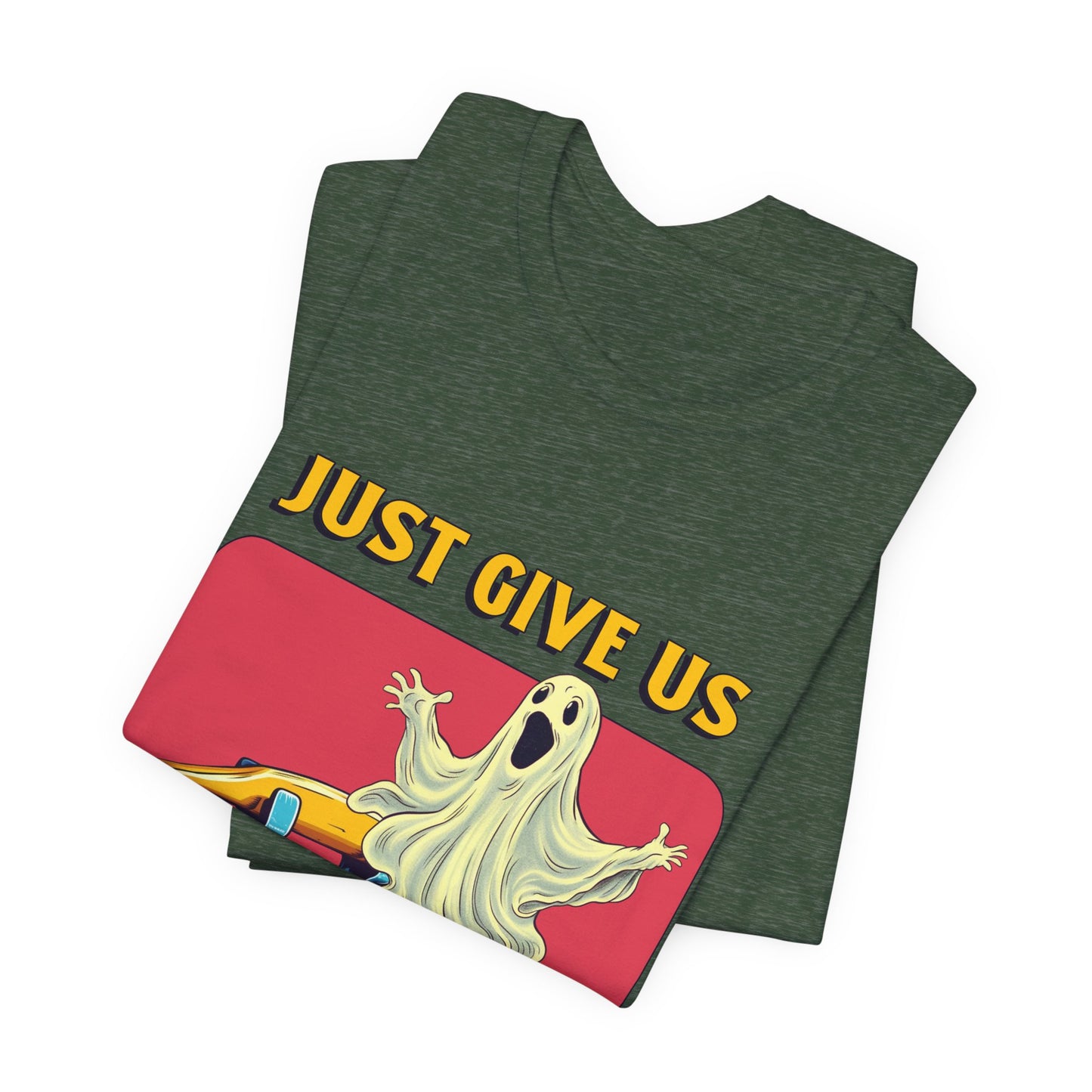 Just Give Us a Call Retro Ghost Hotline Tee