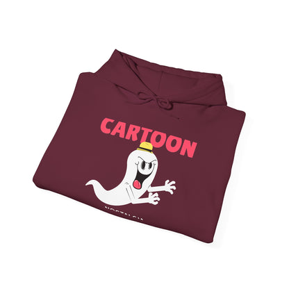 Retro Cartoon Ghost Hoodie