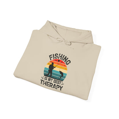 Fishing Is My Best Therapy Hoodie