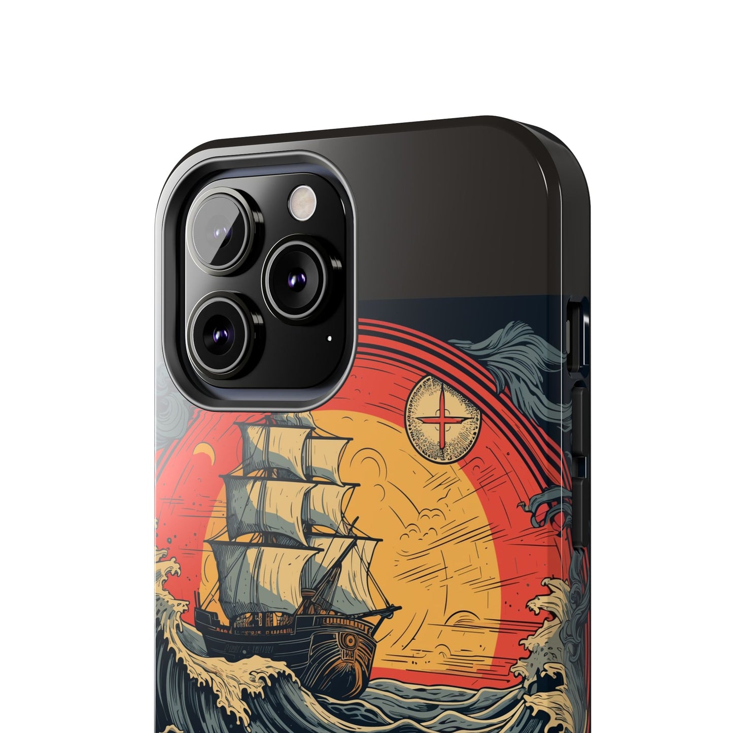 Tall Ship Storm Tough Phone Case
