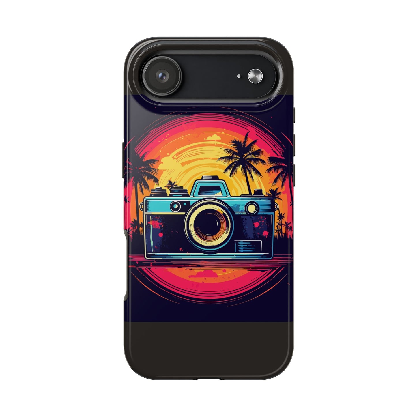 Retro Camera Sunset Tough Phone Case