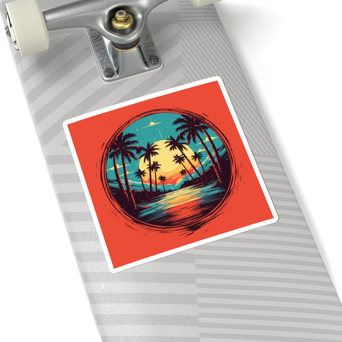 Palm Island Sticker