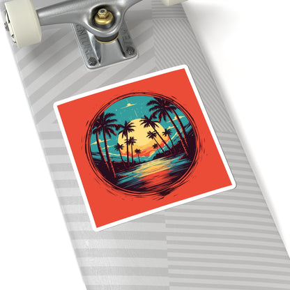 Palm Island Sticker